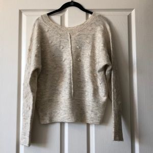 Cream colored sweater